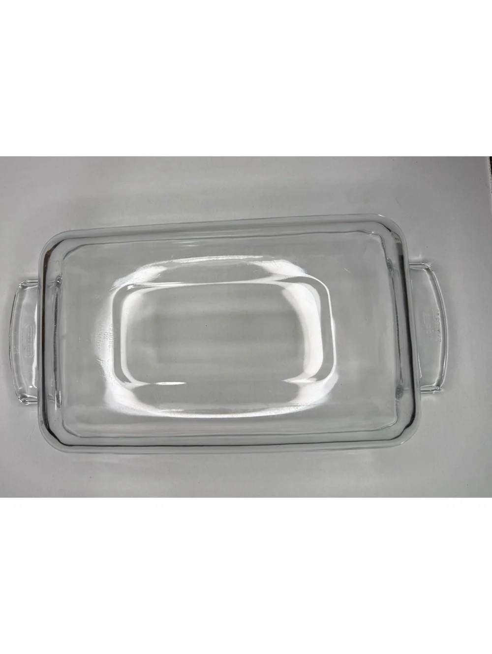 Vintage PYREX de Corning France 235 W Clear Glass Baking Dish